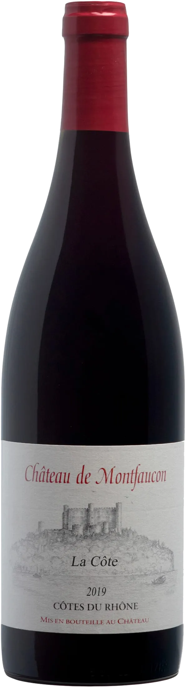 Château de Montfaucon La Côte Côtes-du-Rhône 2019 - pullokuva