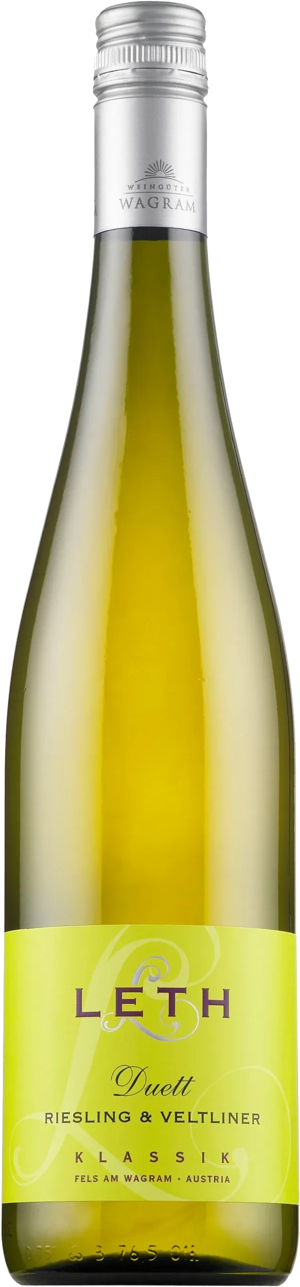Leth Duett Riesling & Grüner Veltliner 2021 - pullokuva