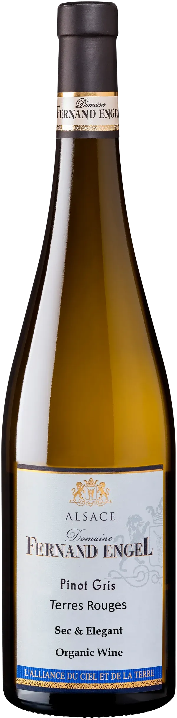 Fernand Engel Pinot Gris Terres Rouges Organic 2020 - pullokuva