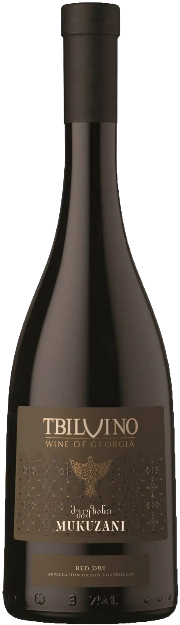 Tbilvino Mukuzani 2020 - pullokuva