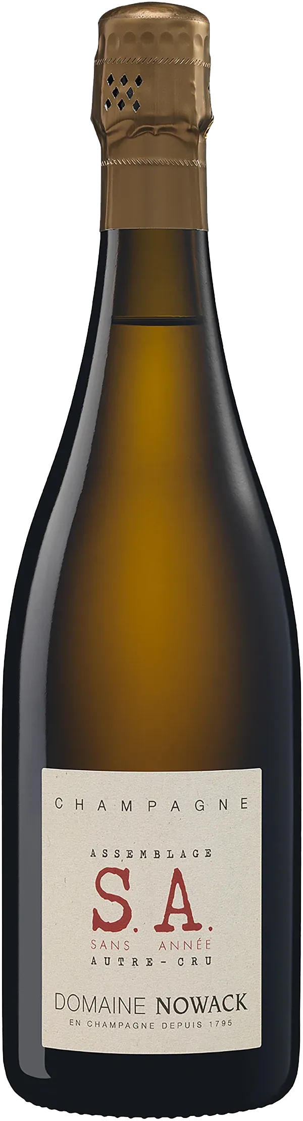 Domaine Nowack Assemblage S. A. Champagne Extra-Brut - pullokuva