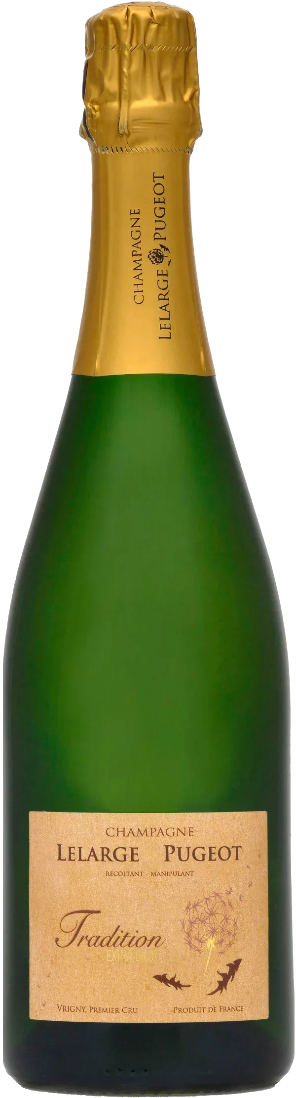 Lelarge Pugeot Tradition 1er Cru Extra Brut - pullokuva