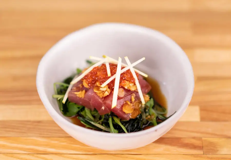 Kuva annoksesta Maguro-wakame