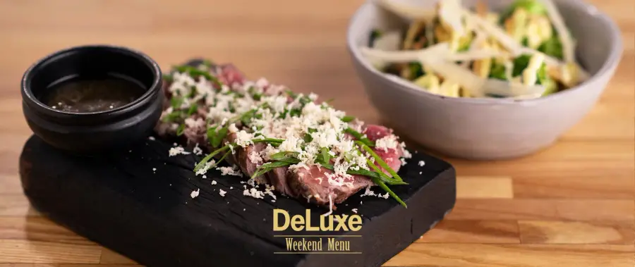 Kuva reseptistä Viikko 52/2021 - Valtteri Willberg: Udon nuudelit dippiliemessä (Bukkake Udon), Beef tatak & Wasabi-soijadippi, Japanilainen sponge-juustokakku