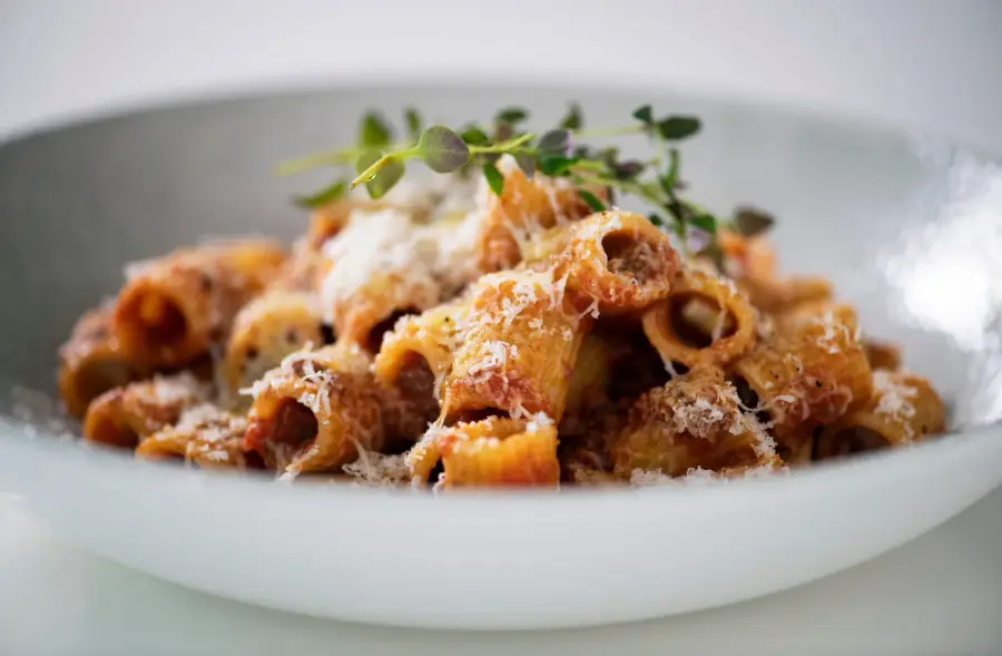 Kuva annoksesta Rigatoni al Ragù