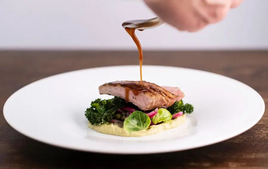 Kuva annoksesta Grillattua iberico-possun secrettoa